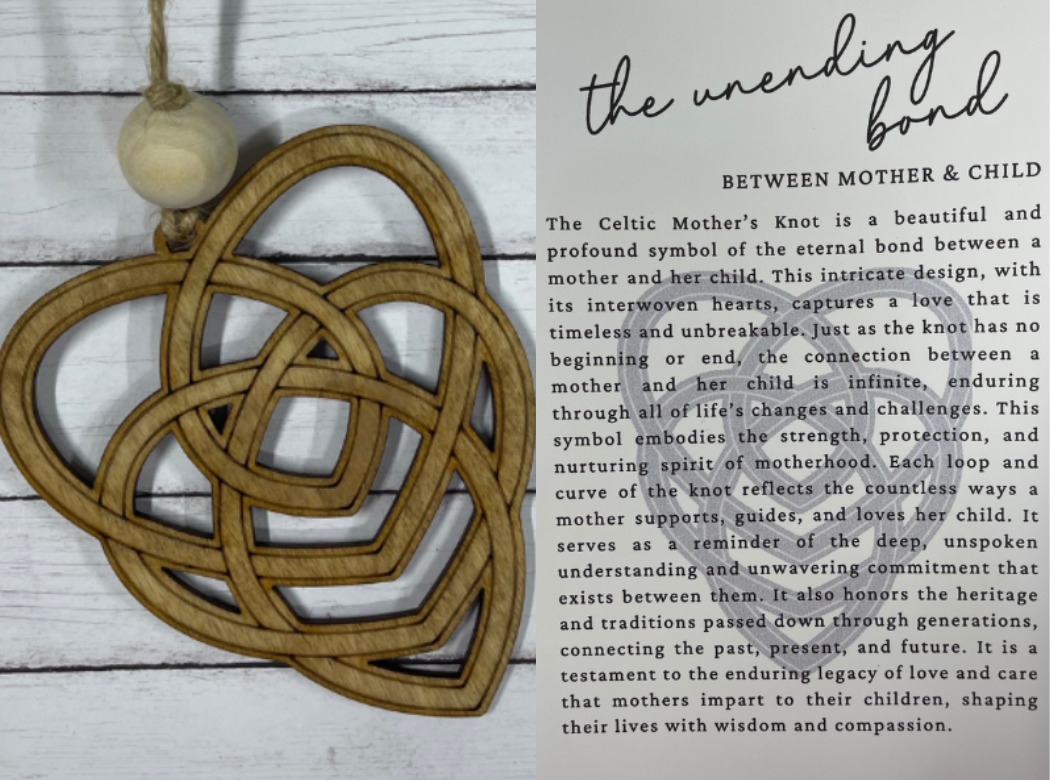 Unending Bond - Celtic Knot - Mother Ornament/Charm