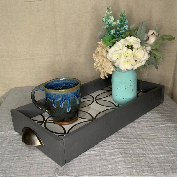 Create a Unique Serving Tray from Leftover Tile