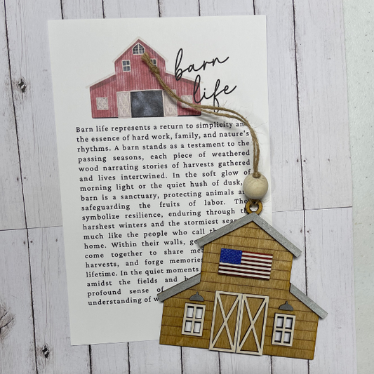 Barn Life Ornament/Charm