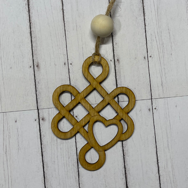 Longevity and Joy Celtic Knot - Birthday Ornament/Charm