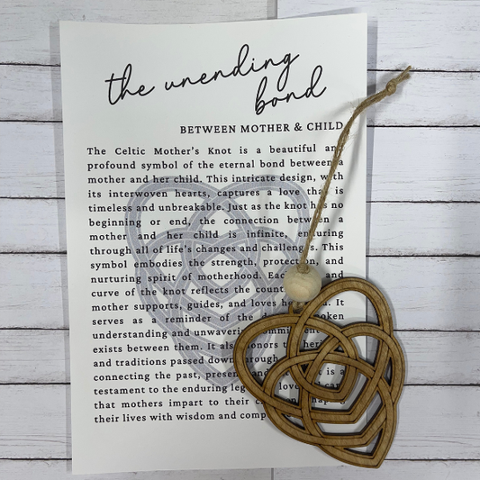 Unending Bond - Celtic Knot - Mother Ornament/Charm