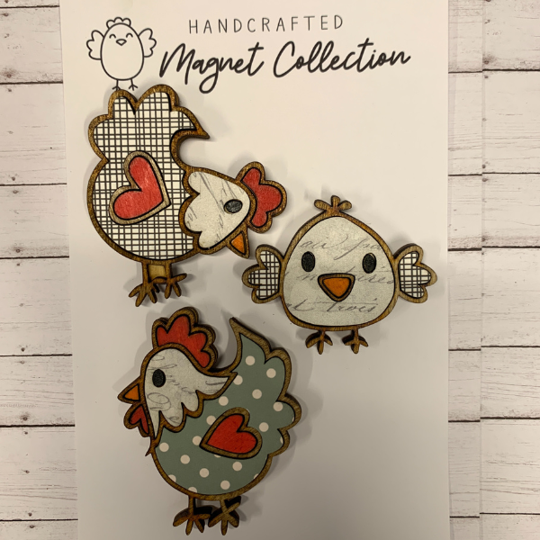 Fun Chicken magnet sets