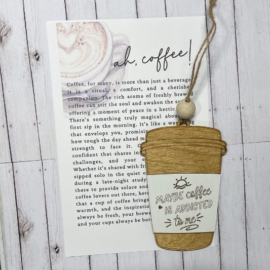 Coffee Lover Ornament/Charm