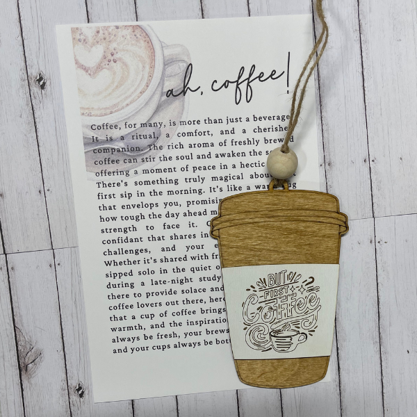 Coffee Lover Ornament/Charm
