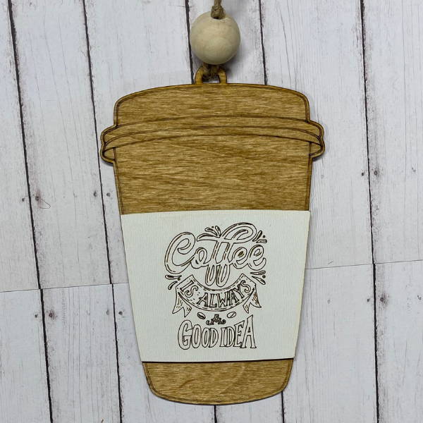 Coffee Lover Ornament/Charm