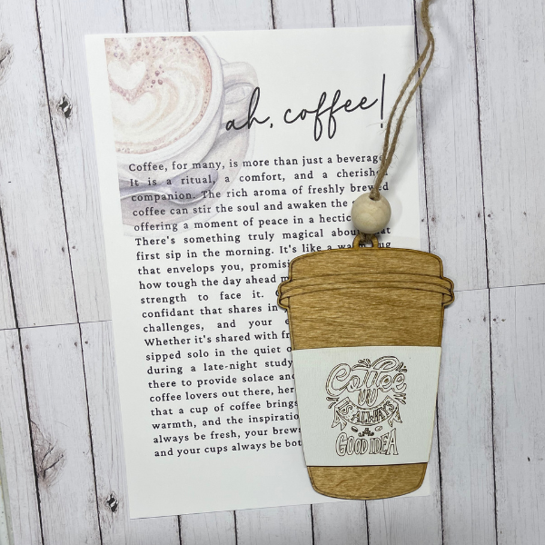 Coffee Lover Ornament/Charm