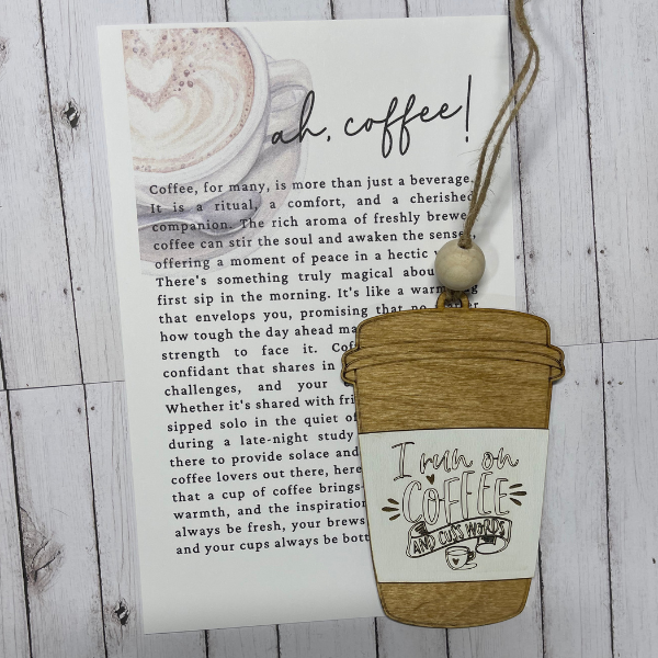 Coffee Lover Ornament/Charm