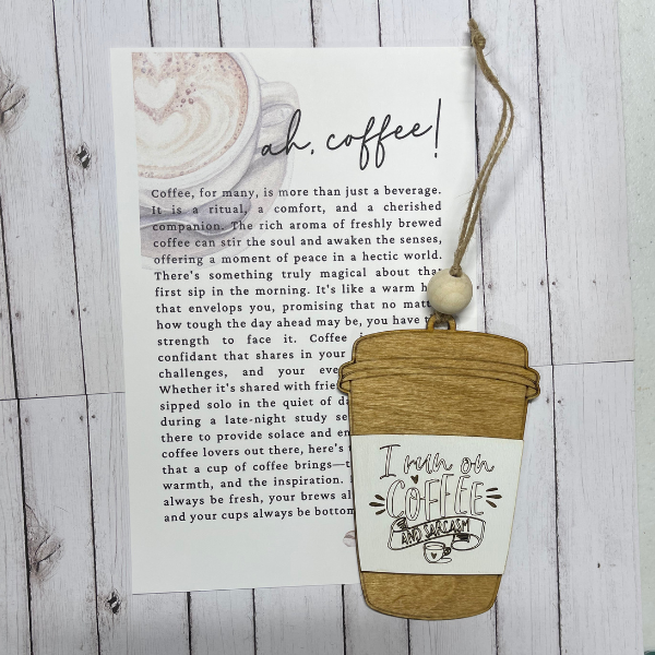 Coffee Lover Ornament/Charm