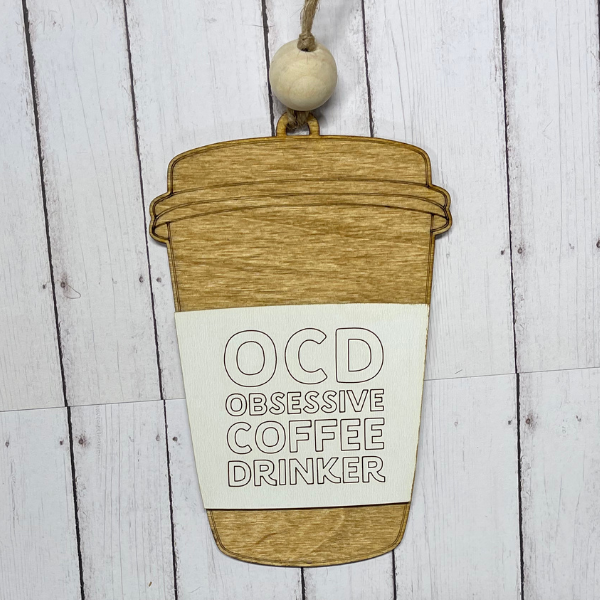 Coffee Lover Ornament/Charm