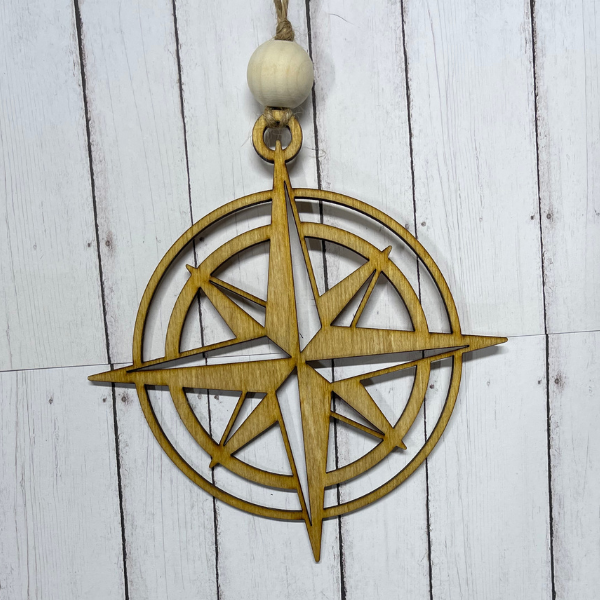 Finding Your True North Compass Ornament/Charm