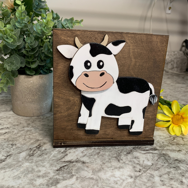 Cow Napkin Holders (3 styles to select from)