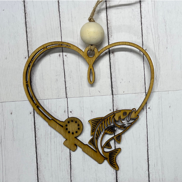 Just One More Cast Fishing Ornament/Charm