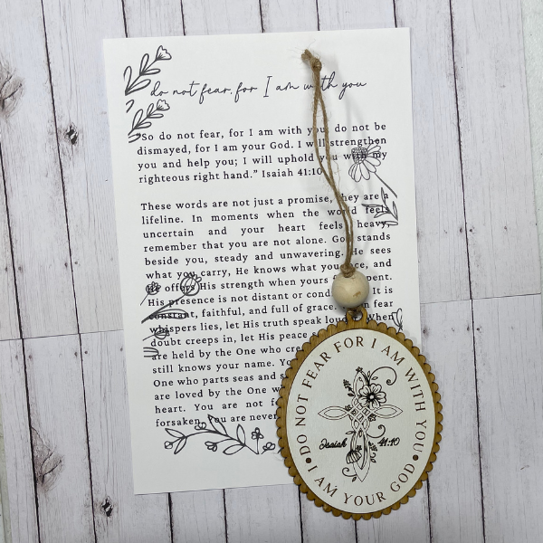 God - Do Not Fear Ornament/Charm