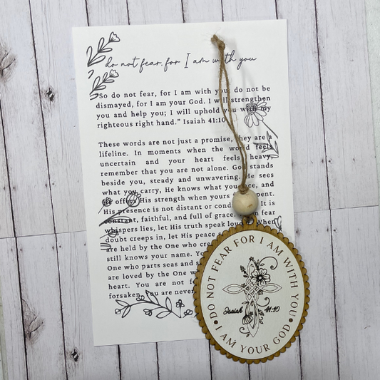 God - Do Not Fear Ornament/Charm
