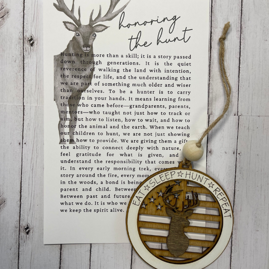 Honoring the Hunt Ornament/Charm