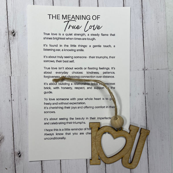 Meaning of True Love Ornament/Charm