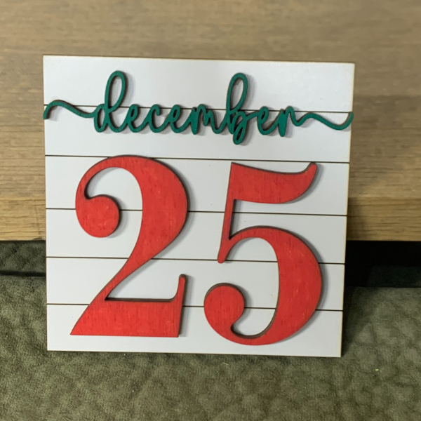 Interchangeable Christmas Signs