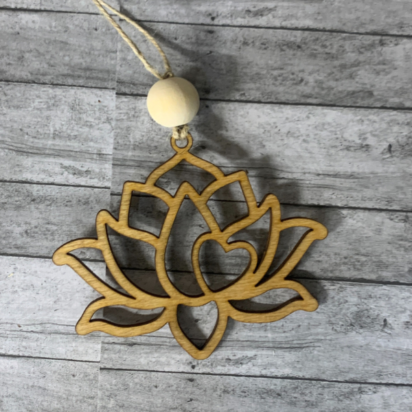 Serenity Blooms Lotus Flower Ornament