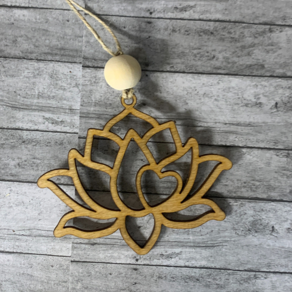 Serenity Blooms Lotus Flower Charm/Ornament