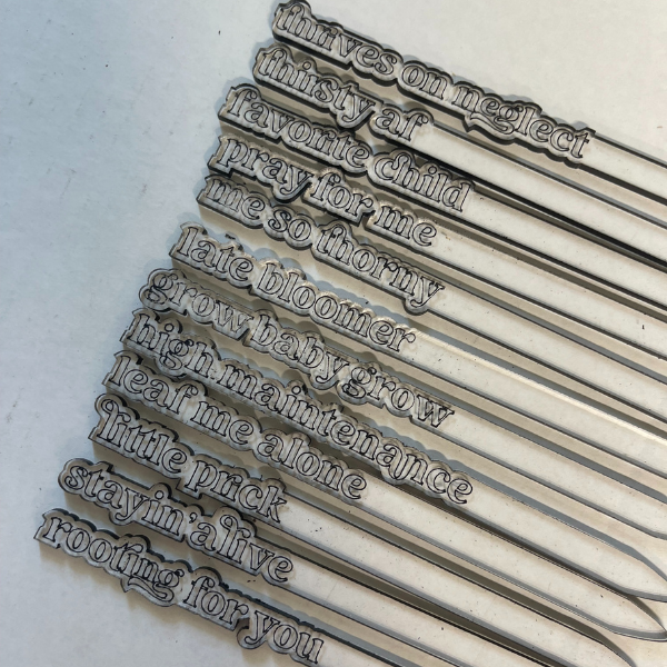 Plant Lover Plant Stakes