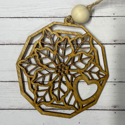 Poinsettia Charm/Ornament