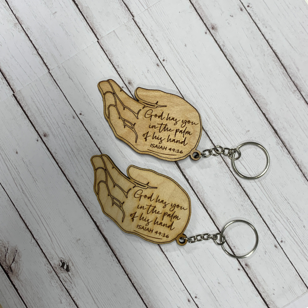 Prayer Hand Keychain - set of 2 – Plums & Roses