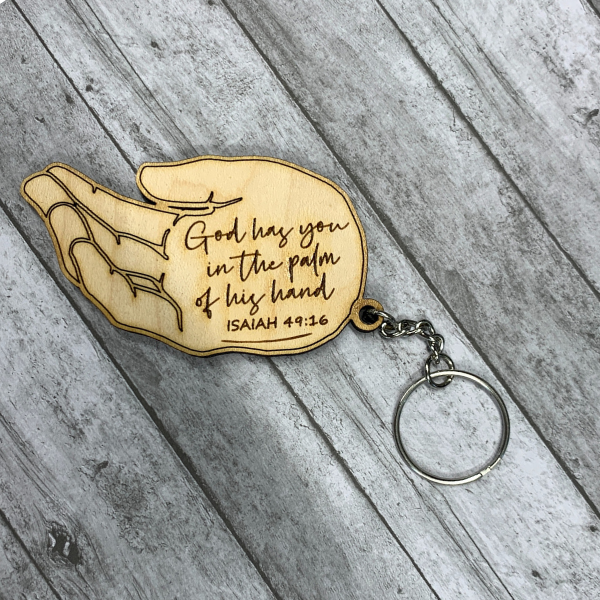 Prayer Hand Keychain - set of 2