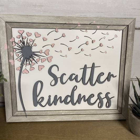 Scatter Kindess Wall Art