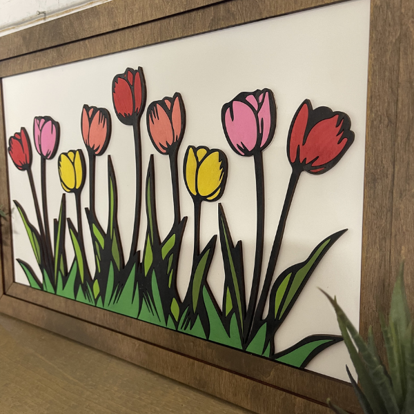 Spring Tulips Wall Art
