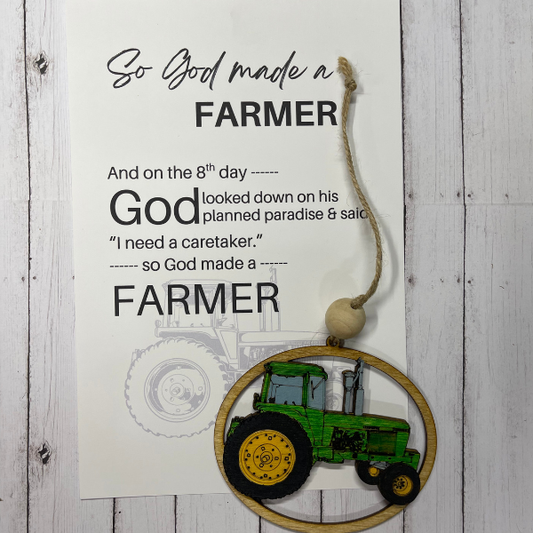 Farming - Tractor Ornament/Charm