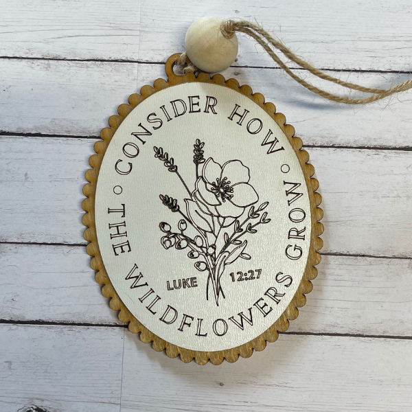 Wildflowers Ornament/Charm