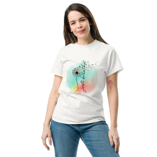 'Just Breathe' Inspirational Tee