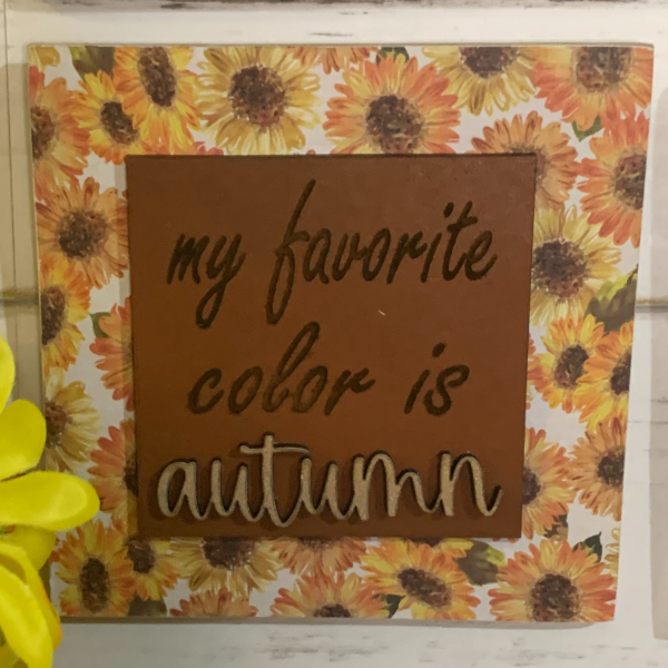 Fall Collage - Set of 4 Wall Art (4 sets to select from)